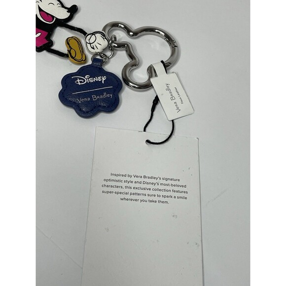 Disney Vera Bradley Minnie Mouse Keychain NEW - Picture 5 of 8